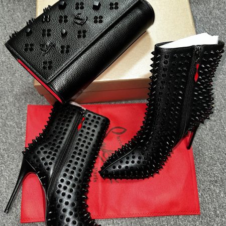 High quality boots & shoulder bag set free shipping CLN #30032