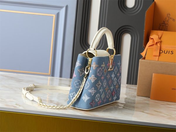 Top quality leather handbag size:21cm/27cm LOV #30042