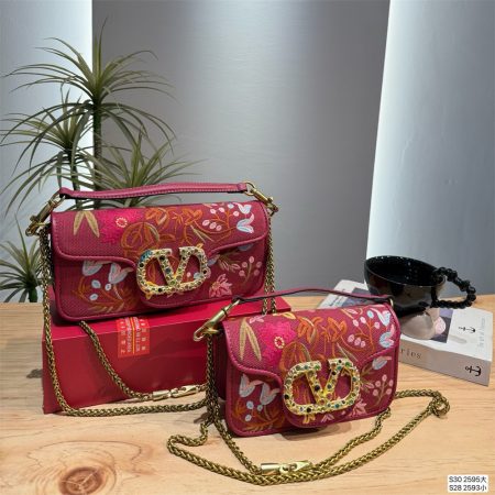 High quality shoulder bag size:20cm/26cm VAL #30055 - Image 2