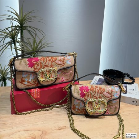 High quality shoulder bag size:20cm/26cm VAL #30055 - Image 4