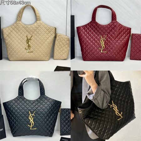 Top quality leather Tote bag size:58*43*8cm LSY #30070