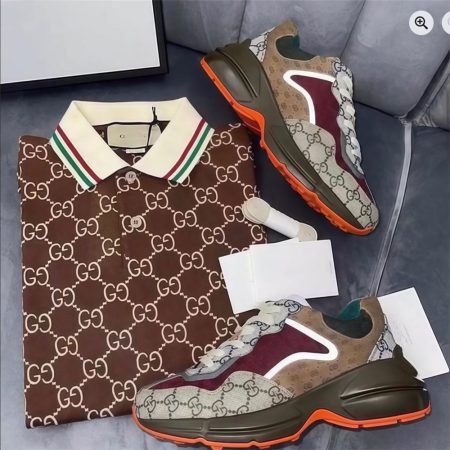 1 set fashion sneaker & T-shirt free shipping GUI #30076