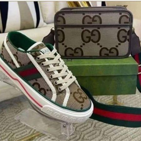 1 set fashion sneaker & camera bag free shipping GUI #30088