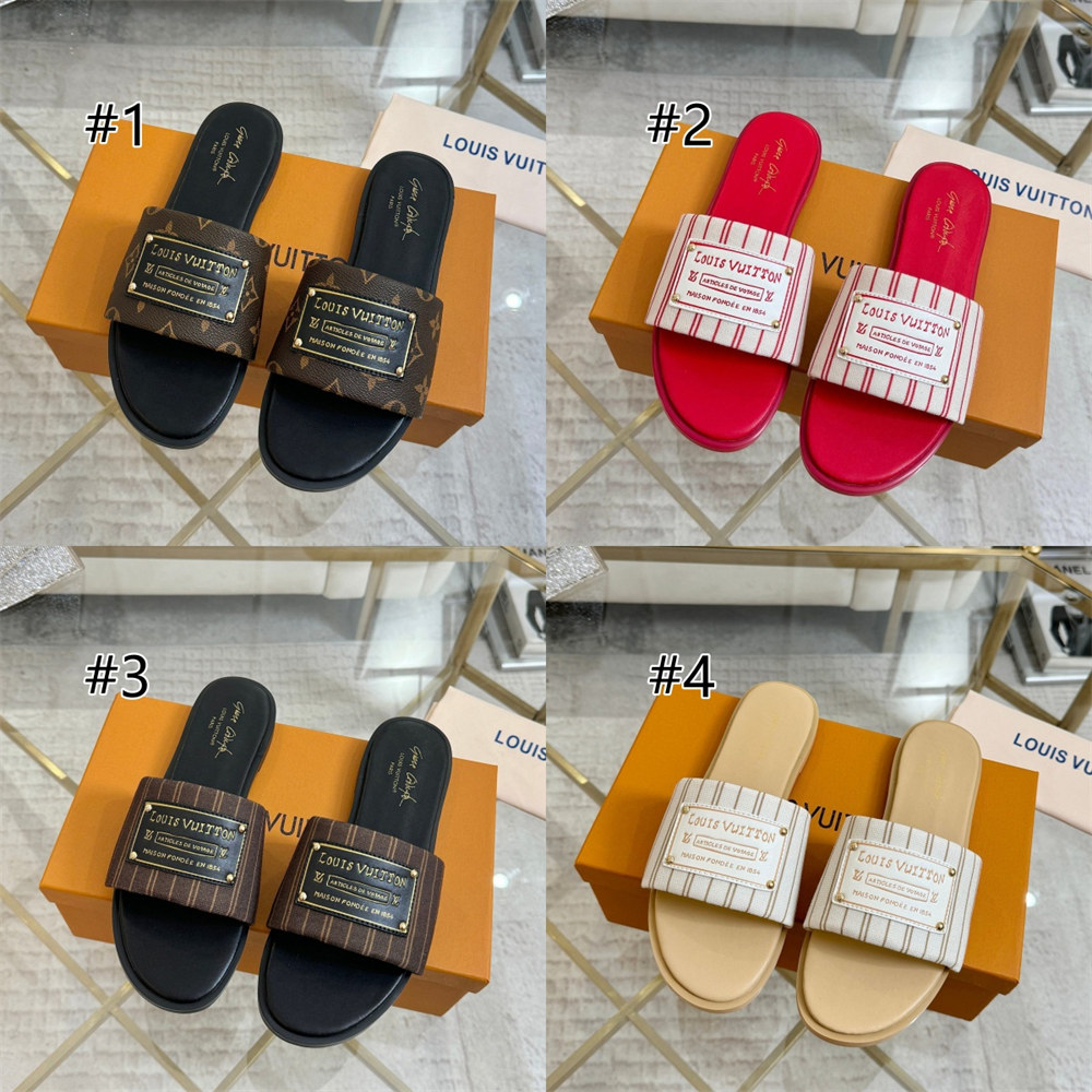 High quality slipper size:5-12 with box LOV #30114 - Image 1