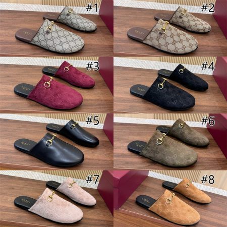 High quality slipper size:5-12 with box GUI #30125