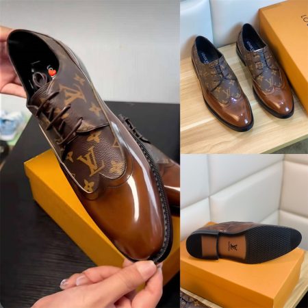High quality dress shoes size:6-10 with box free shipping LOV #30129,Top Quality Shoes