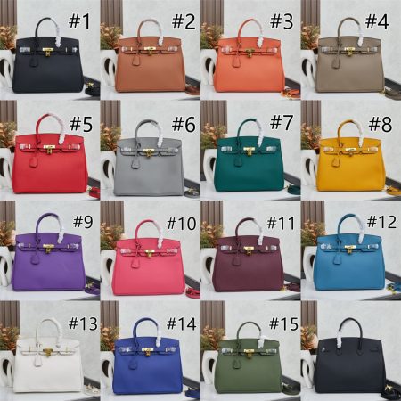 Top quality leather Tote bag size:35cm HEM #30130