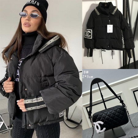 High quality coat & shoulder bag free shipping CHL #30163