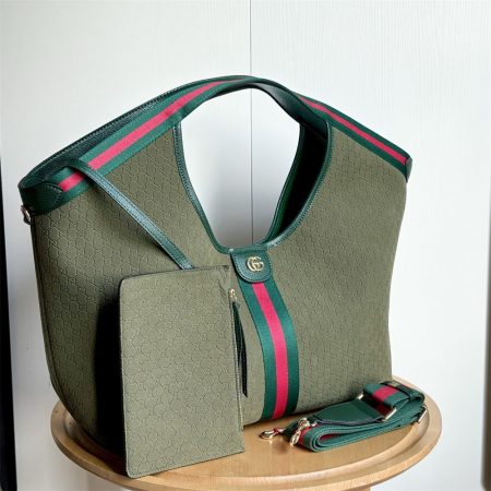 Top quality leather Tote bag size:60*47*16cm GUI #30200 - Image 3