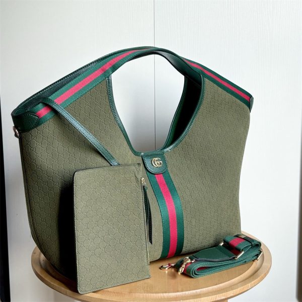 Top quality leather Tote bag size:60*47*16cm GUI #30200 - Image 3