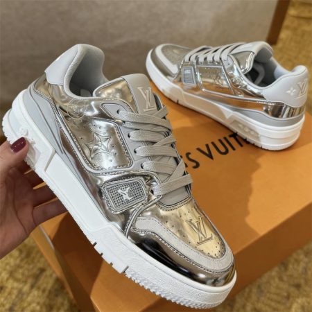 High quality couple sneaker size:5-12 with box free shipping LOV #30214 - Image 2