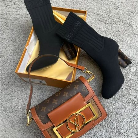 High quality boots & shoulder bag free shipping LOV #30220
