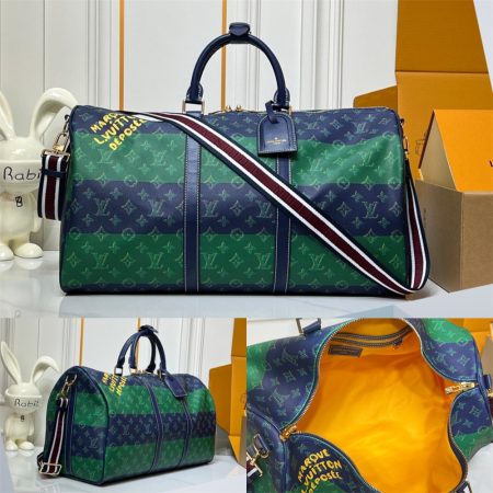 Top quality leather luggage bag size:50*29cm LOV #30246