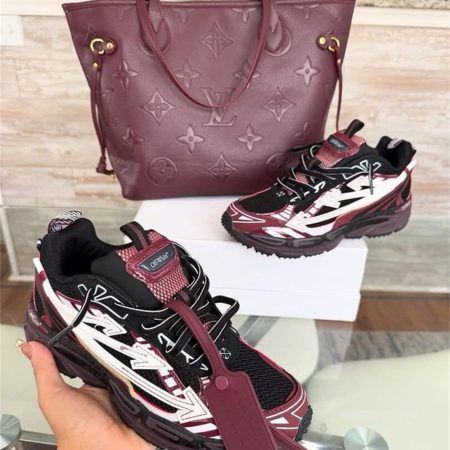 High quality sneaker & Tote bag set free shipping LOV #30258