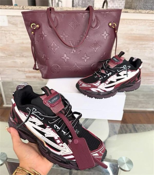 High quality sneaker & Tote bag set free shipping LOV #30258