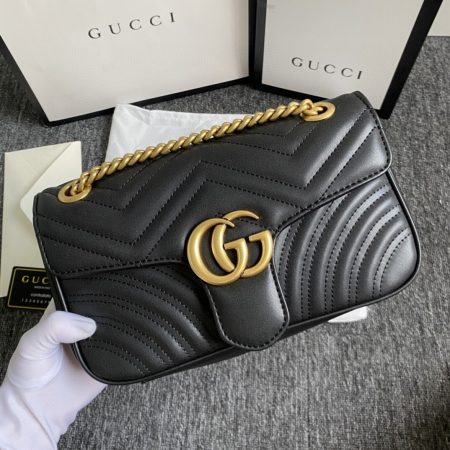 Top quality leather shoulder bag size:22cm/26cmcm GUI #30261 - Image 2