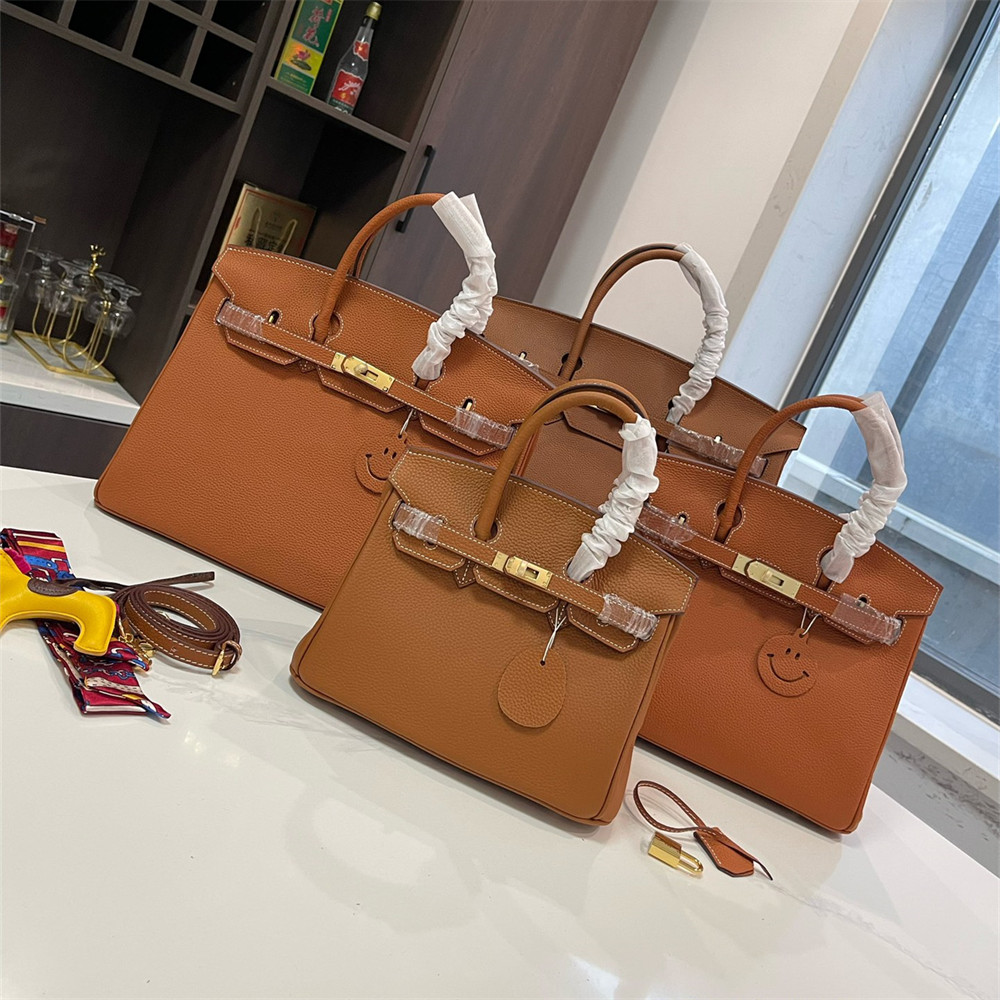 High quality leather Tote bag size:25cm/30cm/35cm/40cm HEM #30266 - Image 4