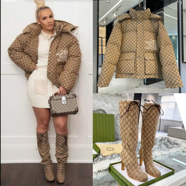 High quality boots & coat set free shipping GUI #30272
