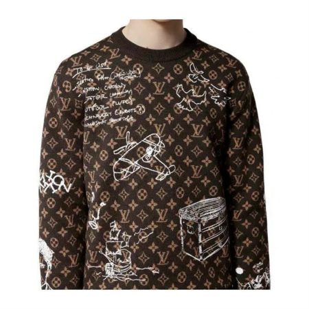 High quality fashion sweater for men size:M-3xL LOV #30267 - Image 3