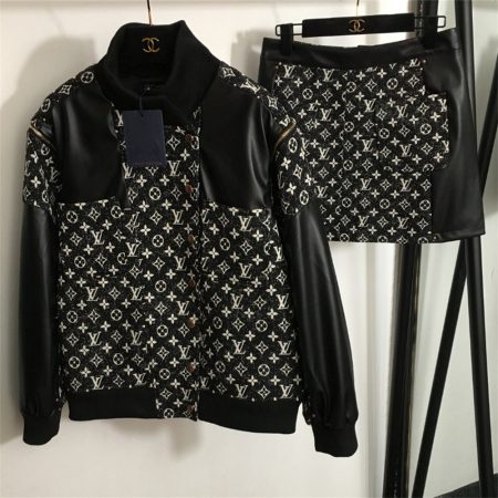 High quality short skirt suit size:S-L LOV #30286