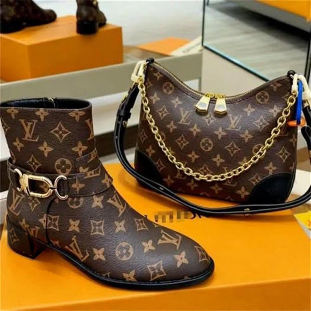 High quality boots & shoulder bag free shipping LOV #30287 - Image 1