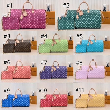Top quality leather luggage bag size:50*29*23cm LOV #30309