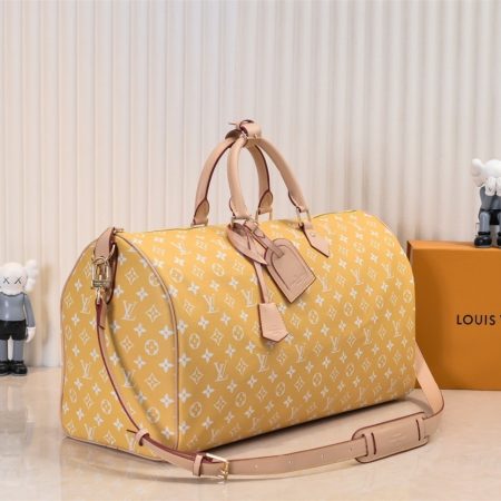 Top quality leather luggage bag size:50*29*23cm LOV #30309 - Image 2