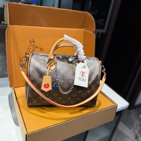 Top qulaity leather handbag speedy size:30*21cm LOV #30311
