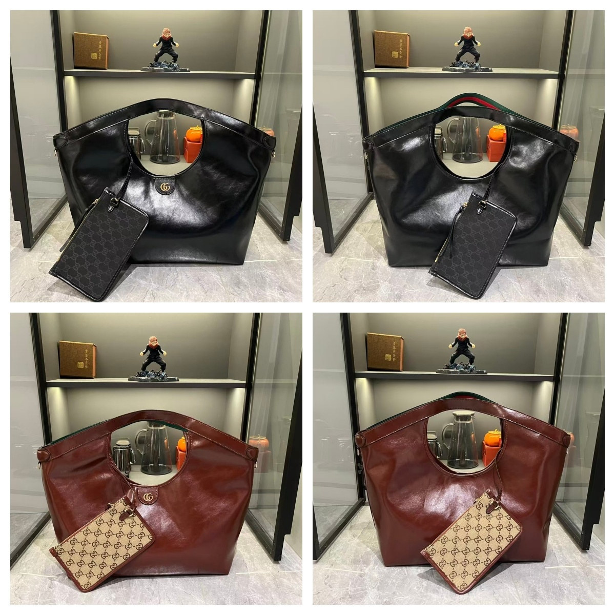 Top quality leather Tote bag size:60*47*16cm GUI #30313 - Image 1