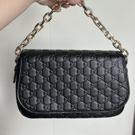Top quality leather shoulder bag size:28*17*9cm GUI #30315 - Image 2