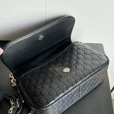 Top quality leather shoulder bag size:28*17*9cm GUI #30315 - Image 3