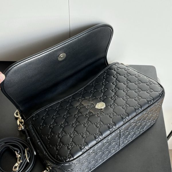 Top quality leather shoulder bag size:28*17*9cm GUI #30315 - Image 3