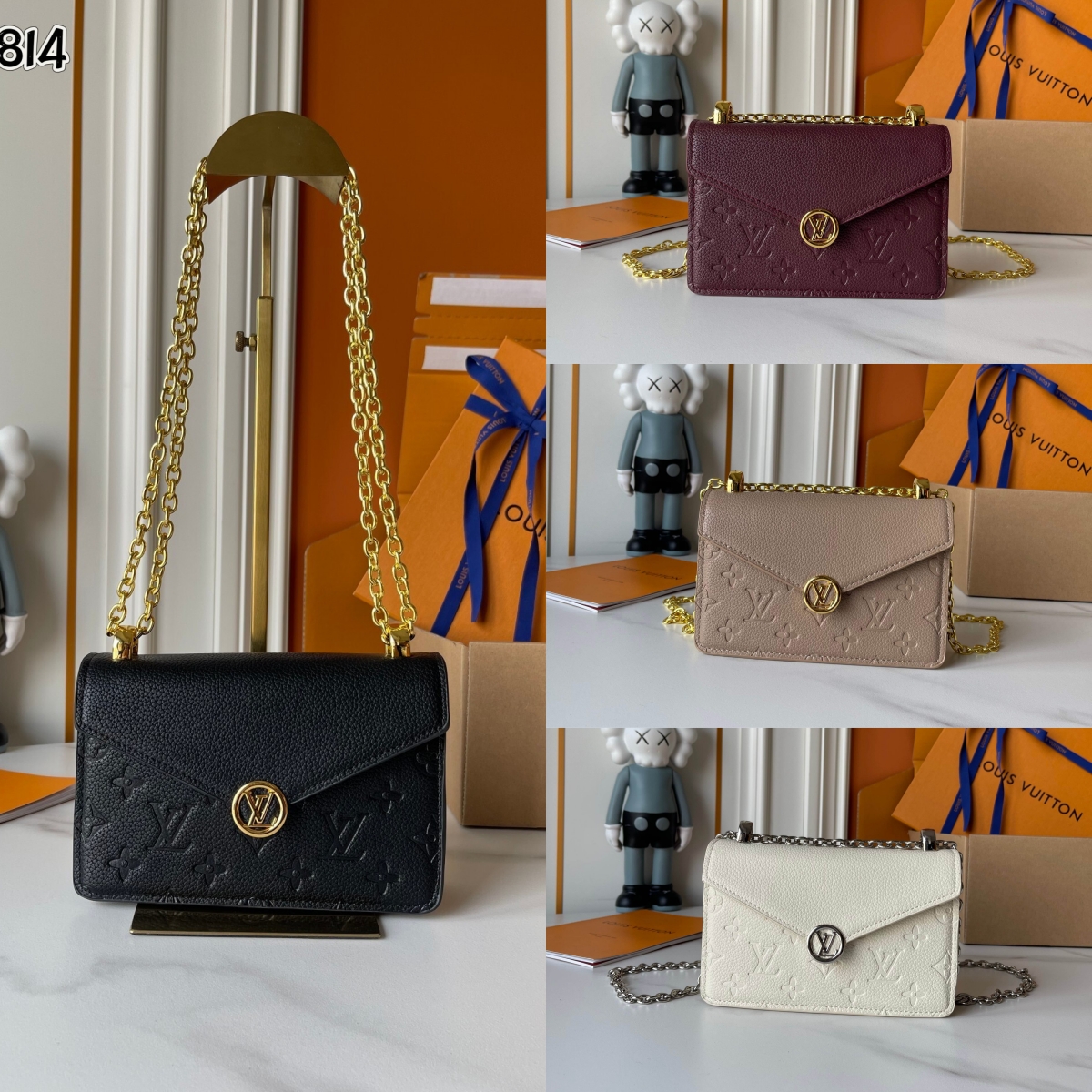Top quality leather shoulder bag size:19.5*13.5cm LOV #30387 - Image 1
