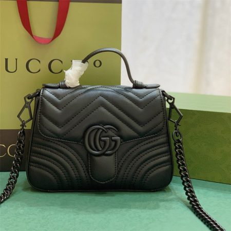 Top quality leather shoulder bag size:21*15.5*8cm GUI #30429