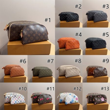 High quality toiletry bag size:27*13cm LOV #30432