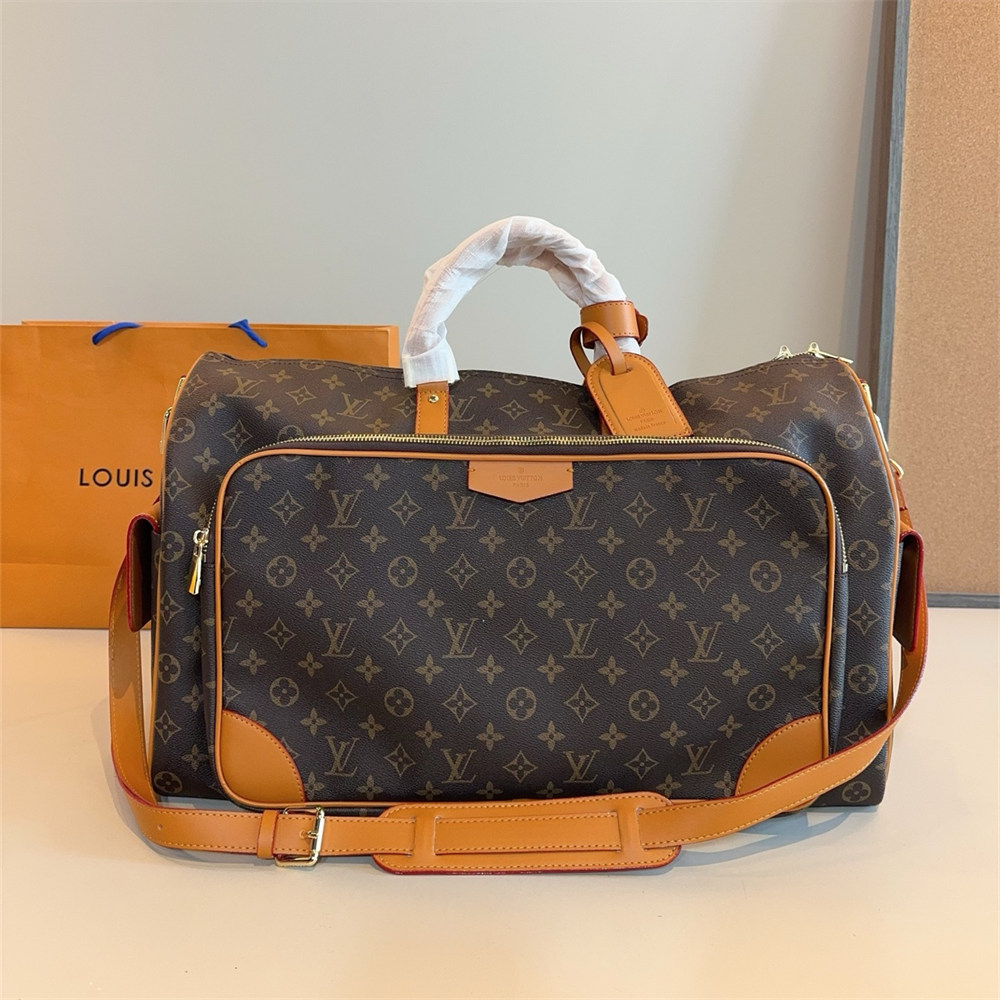 High quality duffel luggage bag size:50*22*30cm LOV #30438 - Image 1