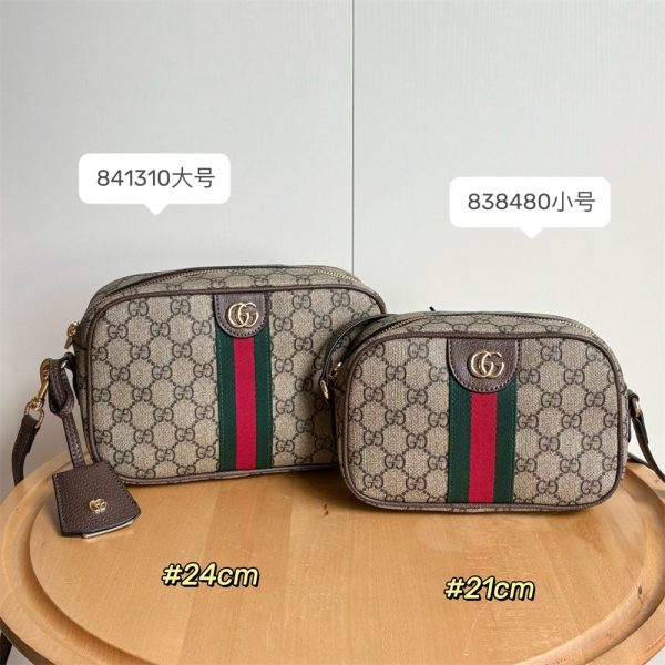 Top quality leather camera bag size:21cm/24cm GUI #30457