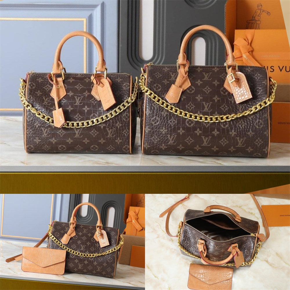 Top qulaity leather handbag speedy size:25cm/30cm LOV #30463 - Image 1