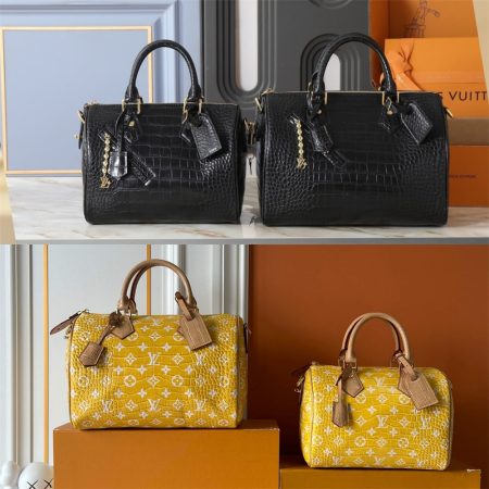 Top qulaity leather handbag speedy size:25cm/30cm LOV #30464