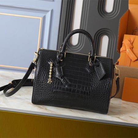 Top qulaity leather handbag speedy size:25cm/30cm LOV #30464 - Image 3