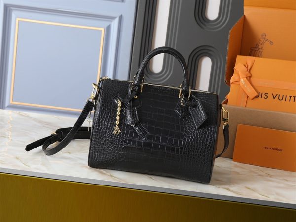 Top qulaity leather handbag speedy size:25cm/30cm LOV #30464