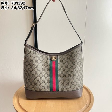 Top quality leather shoulder bag size:23cm/34cm GUI #30482 - Image 3
