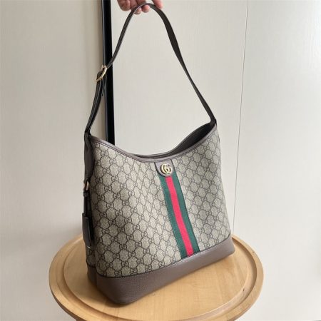 Top quality leather shoulder bag size:23cm/34cm GUI #30482 - Image 4