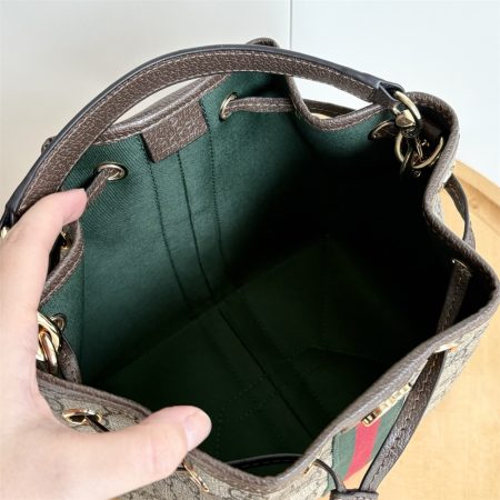Top quality leather bucket bag size:22*21.5*13cm GUI #30484 - Image 2