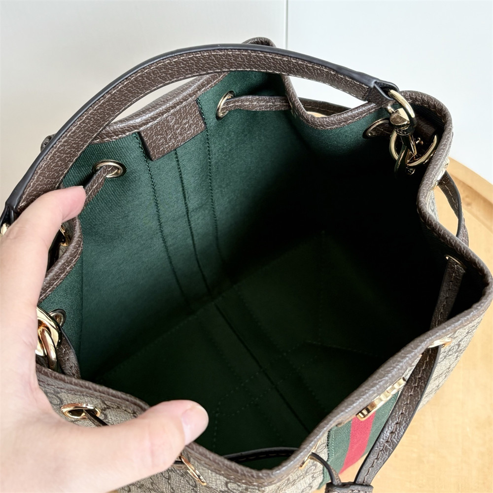 Top quality leather bucket bag size:22*21.5*13cm GUI #30484 - Image 2