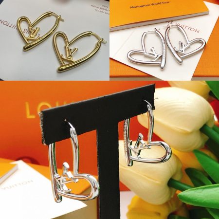 Wholesale High quality Earrings with box LOV #30485