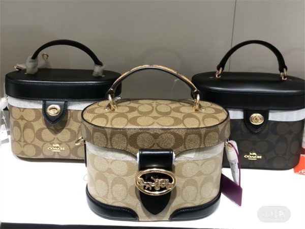 High quality makeup bag size:19*9.5*14cm COH #30533