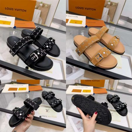 High quality couple slipper size:5-11 with box LOV #30539