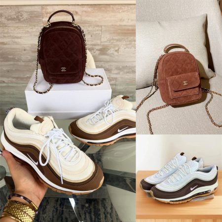 1 set fashion sport shoes & backpack free shipping CHL #30555
