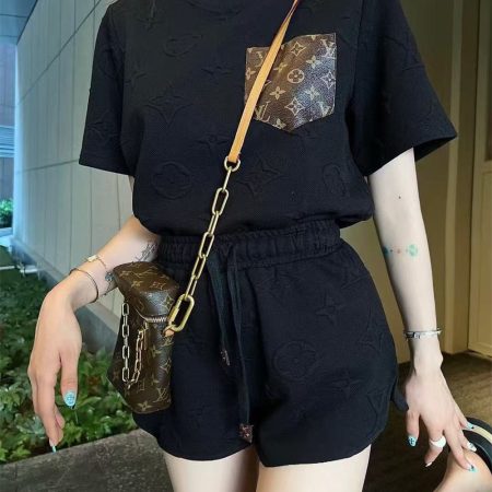 High quality fashion shorts set size:S-L LOV #30563 - Image 2